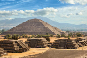 Pyramide der Mayas
